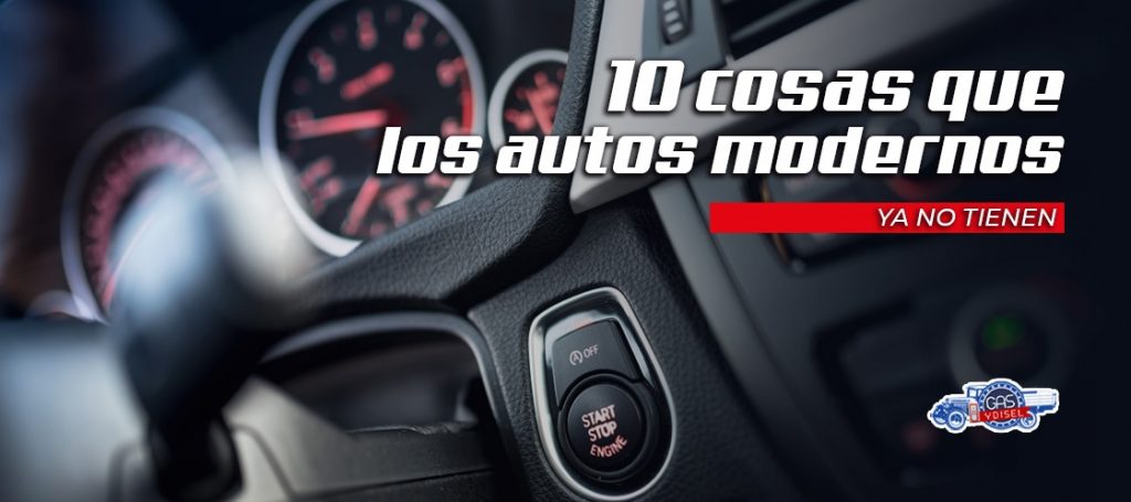 10 cosas que los autos modernos ya no tienen